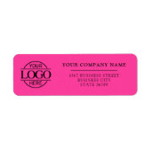 Benutzerdefiniertes Firmenlogo der Pink Custom Com (Vorne)