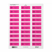 Benutzerdefiniertes Firmenlogo der Pink Custom Com (Vorne)