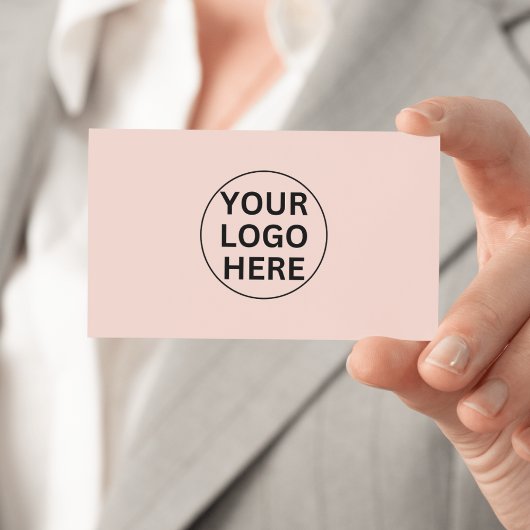 Benutzerdefiniertes Firmenlogo: Einfach sauberes R Visitenkarte