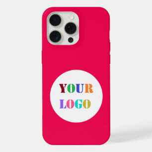 Benutzerdefiniertes Firmenlogo Farbe für Ihr iPhon iPhone 15 Pro Max Hülle