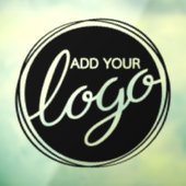 Benutzerdefiniertes Firmenlogo Fensteraufkleber (Blatt 3)