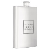 Benutzerdefiniertes Firmenlogo Flachmann (Rechts)