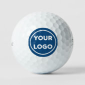 Benutzerdefiniertes Firmenlogo für Blue Premium Golfball (Vorderseite)