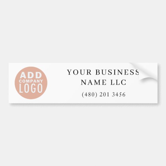 Benutzerdefiniertes Firmenlogo für Fuhrpark Autoaufkleber (Vorne)