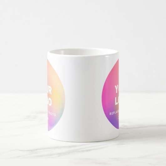 Benutzerdefiniertes Firmenlogo für Tasse (Mittel)