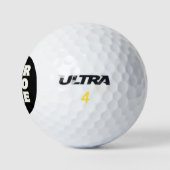 Benutzerdefiniertes Firmenlogo gebrandet Golfball (Logo)
