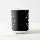 Benutzerdefiniertes Firmenlogo gebrandet Kaffeetasse (Mittel)