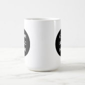 Benutzerdefiniertes Firmenlogo gebrandet Kaffeetasse (Mittel)