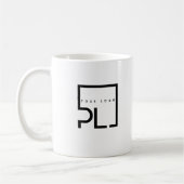 Benutzerdefiniertes Firmenlogo gebrandet Kaffeetasse (Links)