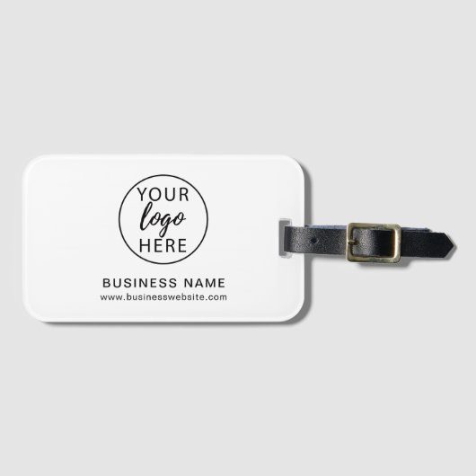 Benutzerdefiniertes Firmenlogo Gepäckanhänger (Vorderseite (Horizontal))