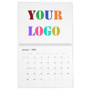 Benutzerdefiniertes Firmenlogo Geschäfts Kalender