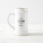 Benutzerdefiniertes Firmenlogo-Geschenk Bierglas (Links)