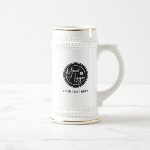 Benutzerdefiniertes Firmenlogo-Geschenk Bierglas