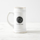 Benutzerdefiniertes Firmenlogo-Geschenk Bierglas (Links)