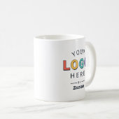 Benutzerdefiniertes Firmenlogo-Geschenk  Kaffeetasse (VorderseiteRechts)