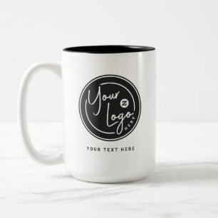 Benutzerdefiniertes Firmenlogo-Geschenk Zweifarbige Tasse