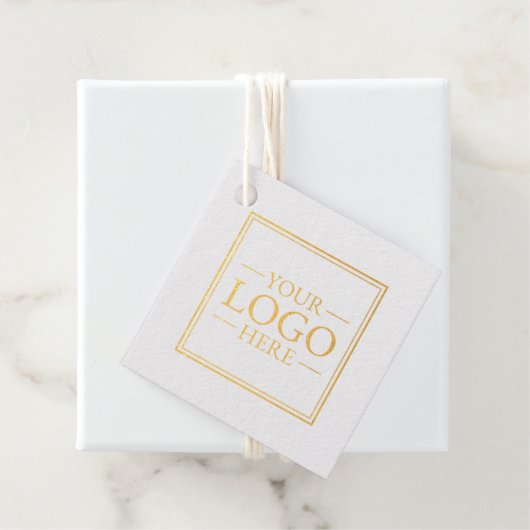 Benutzerdefiniertes Firmenlogo Geschenkanhänger (Mit Box)
