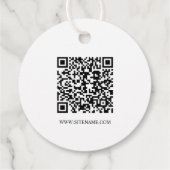 Benutzerdefiniertes Firmenlogo Geschenkanhänger (Rückseite)