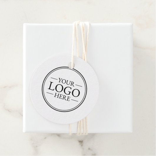 Benutzerdefiniertes Firmenlogo Geschenkanhänger (Beispiel)