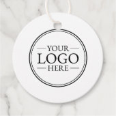 Benutzerdefiniertes Firmenlogo Geschenkanhänger (Vorderseite)