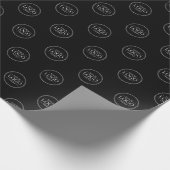 Benutzerdefiniertes Firmenlogo Geschenkpapier (Ecke)