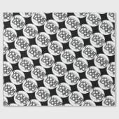 Benutzerdefiniertes Firmenlogo Geschenkpapier (Flach)