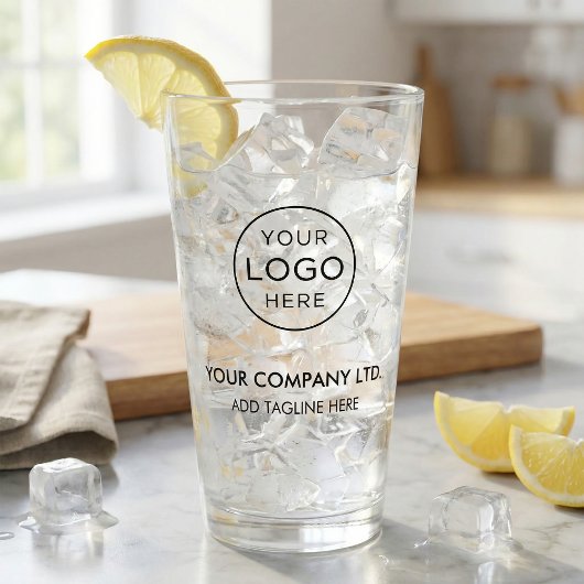 Benutzerdefiniertes Firmenlogo Glas