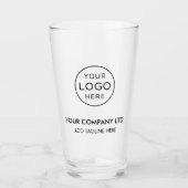 Benutzerdefiniertes Firmenlogo Glas (Vorderseite)