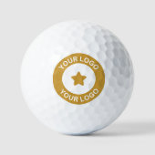Benutzerdefiniertes Firmenlogo Golfball (Vorderseite)