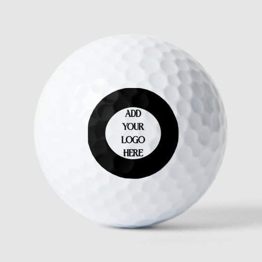Benutzerdefiniertes Firmenlogo  Golfball (Vorderseite)