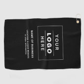 Benutzerdefiniertes Firmenlogo Golfhandtuch (Horizontal)