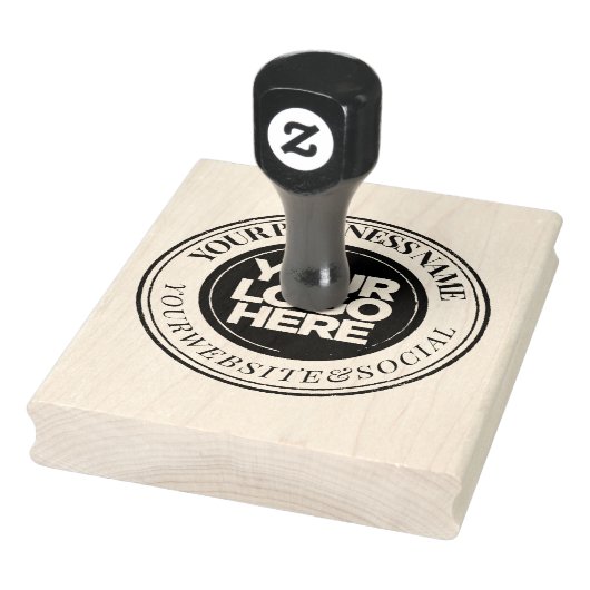 Benutzerdefiniertes Firmenlogo Großer Elegante Chi Gummistempel (Stempel)