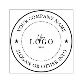 Benutzerdefiniertes Firmenlogo Gummistempel