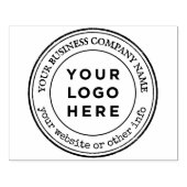 Benutzerdefiniertes Firmenlogo Gummistempel (Prägung)