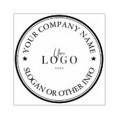 Benutzerdefiniertes Firmenlogo Gummistempel (Prägung)