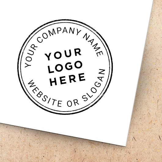 Benutzerdefiniertes Firmenlogo Gummistempel