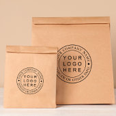 Benutzerdefiniertes Firmenlogo Gummistempel