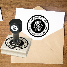 Benutzerdefiniertes Firmenlogo Gummistempel