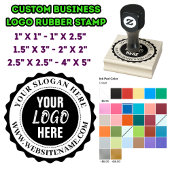 Benutzerdefiniertes Firmenlogo Gummistempel