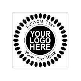 Benutzerdefiniertes Firmenlogo Gummistempel
