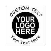 Benutzerdefiniertes Firmenlogo Gummistempel (Prägung)