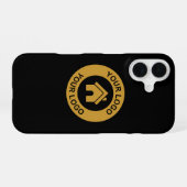 Benutzerdefiniertes Firmenlogo iPhone 16 Hülle (Rückseite (Horizontal))