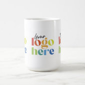 Benutzerdefiniertes Firmenlogo Kaffeetasse (Mittel)