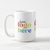 Benutzerdefiniertes Firmenlogo Kaffeetasse (Links)