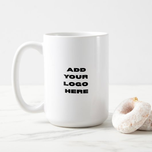 Benutzerdefiniertes Firmenlogo Kaffeetasse (Mit Donut)