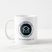 Benutzerdefiniertes Firmenlogo Kaffeetasse (Links)