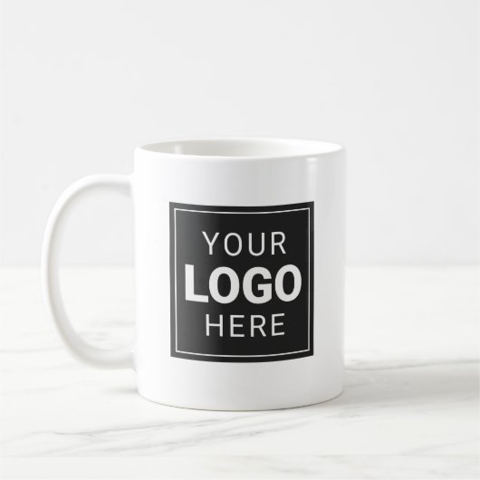 Benutzerdefiniertes Firmenlogo Kaffeetasse (Links)