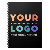 Benutzerdefiniertes Firmenlogo Keine Mindestbestel Notizblock (Vorderseite)
