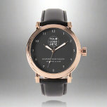 Benutzerdefiniertes Firmenlogo l Berufliches Marke Armbanduhr<br><div class="desc">Vorstellung unseres Firmenlogos berufliche graue Uhrenmarken. Dieses elegante Uhrwerk vereint Stil und Funktionalität und ist somit ein ideales Zubehör,  um Ihre Marke mit Eleganz und Präzision zu präsentieren.</div>