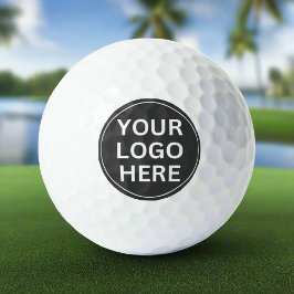 Benutzerdefiniertes Firmenlogo l Gray-Branding Golfball